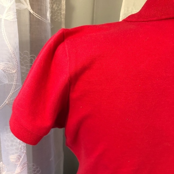 Le Tigre red polo crop shirt -  tiger SZ M classic - Picture 5 of 13